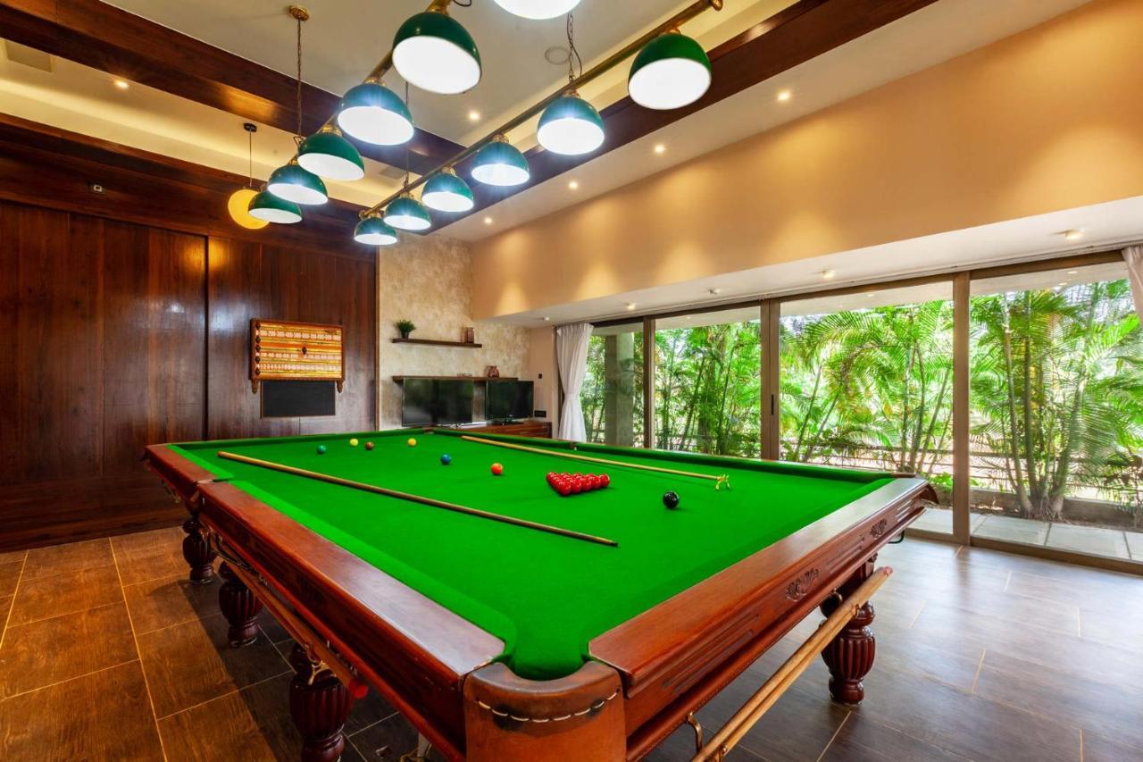 The Blue Horizon By Stayvista - Featuring A Beach-View Villa With A Swimming Pool, Indoor Games, And A Relaxing Balcony آليباغ المظهر الخارجي الصورة