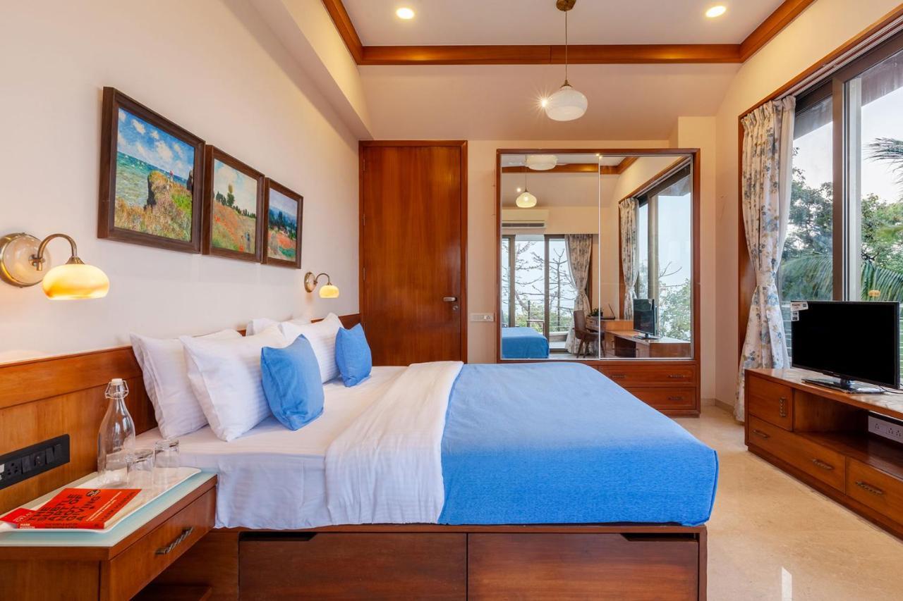 The Blue Horizon By Stayvista - Featuring A Beach-View Villa With A Swimming Pool, Indoor Games, And A Relaxing Balcony آليباغ المظهر الخارجي الصورة