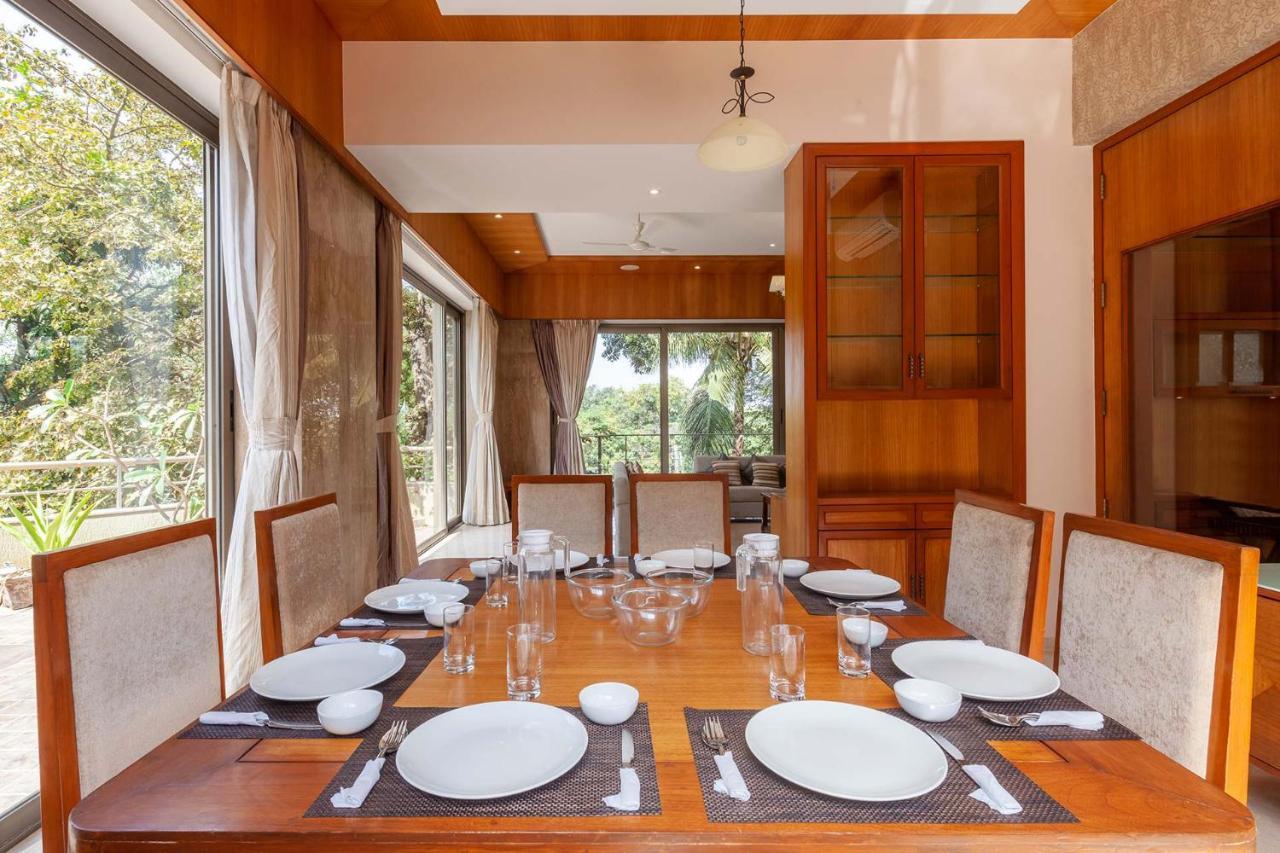 The Blue Horizon By Stayvista - Featuring A Beach-View Villa With A Swimming Pool, Indoor Games, And A Relaxing Balcony آليباغ المظهر الخارجي الصورة
